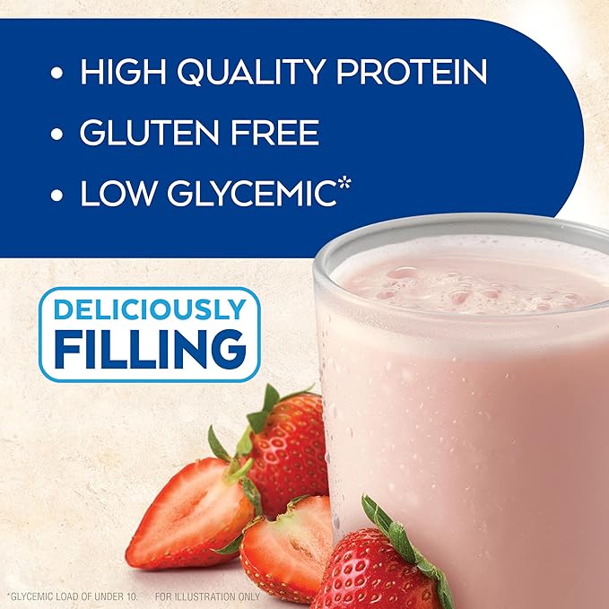 Atkins Chocolate Banana Protein Shake 15g Protein &amp Strawberry Protein Shake 15g Protein Low Glycemic 2g Net Carb 1g Sugar Keto Friendly 12 Count