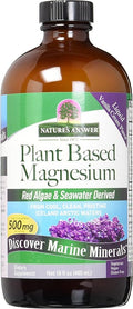Nature's Answer Plant Based Liquid Magnesium Vanilla Cream 16-Ounce