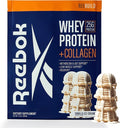 Reebok Whey Protein Powder + Collagen Peptides | 25g Protein with 9 Essential Amino Acids | Muscle Recovery Joint &amp Gut Support | Informed-Sport Certified | REEbuild Vanilla Ice Cream Flavor 1.3