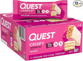 Quest Nutrition Crispy Birthday Cake Protein Bar 17g Protein 1g Sugar 2g Net Carbs Gluten Free Protein Snack Keto Friendly 12 Count