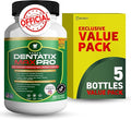 Dentatix Max Pro for Gums and Teeth Health &amp Fresh Breath - 40 Billion CFU Advanced Oral Probiotics for Mouth Bad Breath Capsule Supplement (5)