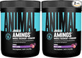 Animal Juiced Amino Acids - BCAA Powder EAA Matrix Plus Hydration with Electrolytes and Sea Salt Anytime Recovery and Improved PerformanceGrape Flavor30 Servings(Pack of 2)