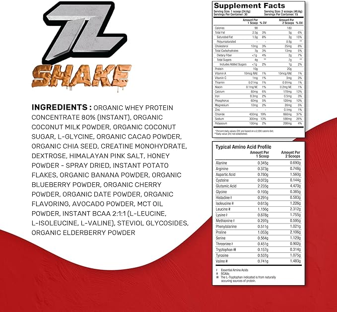 Treigning Lab Protein Powder 20g Whey Powder Sam Calavitta “Coach Cal” Approved USA Made Keto Friendly Vegan Non-GMO Chocolate 30‑Servings