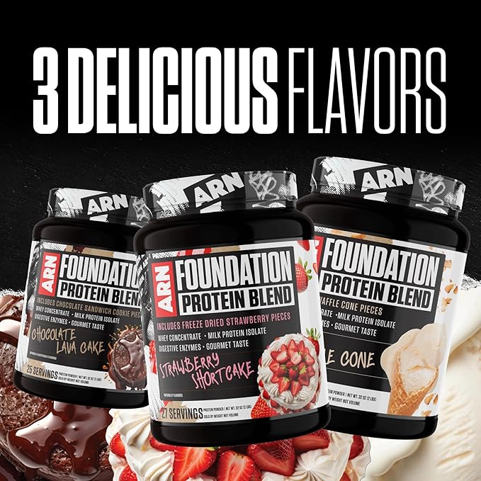 Arms Race Nutrition | ARN | Foundation Protein Blend (2 Pounds Chocolate Lava Cake)