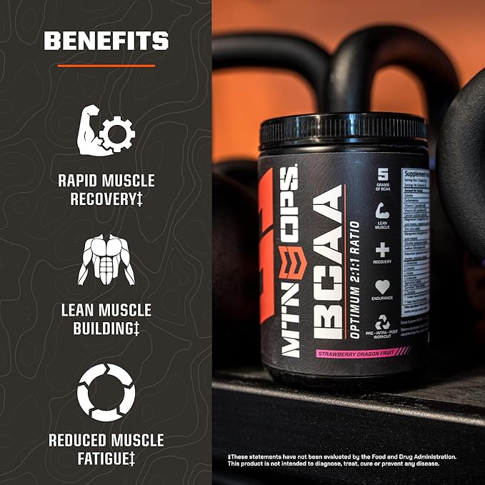 MTN OPS Magnum Clear Strawberry Watermelon &amp BCAAs Strawberry Dragonfruit