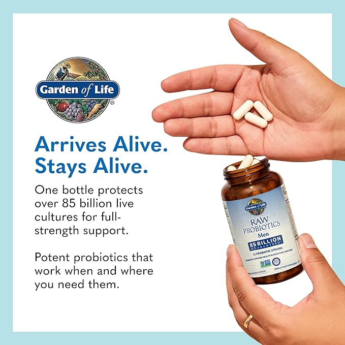 Garden of Life - RAW Probiotics Men - 90 Vegetarian Capsules