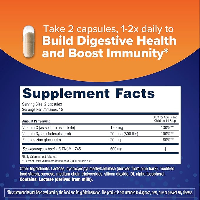 Florastor Family Probiotic Bundle - 30 ct. Probiotic for Digestive + Immune Health &amp 20 ct Kids Daily Probiotic - Unflavored Powder Sticks - Boost Good Bacteria &amp Flush Out The Bad