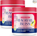 LIVORKA Baobab Bliss All Natural Fiber Organic Fruit Powder Supplement 60 Servings for 2 Months (Pack of 2)