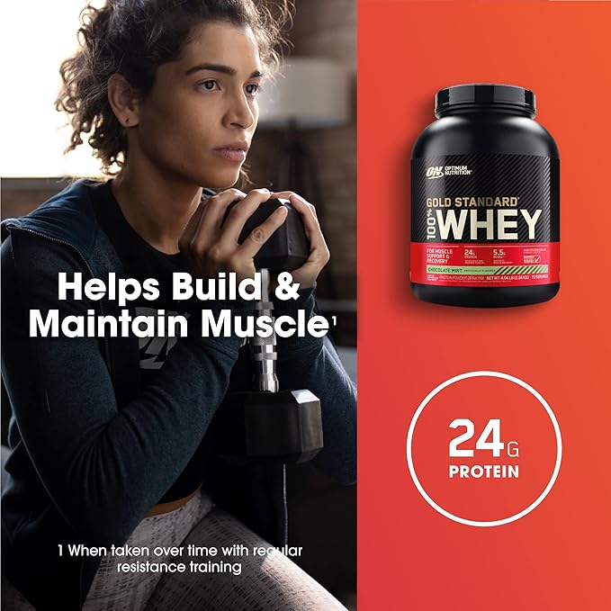 Optimum Nutrition Gold Standard® 100% Whey Chocolate Mint 4.94 lb (2.24 kg)