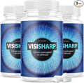 (3 Pack) Visisharp Advanced Eye Health Formula for Eyes Pills Visi Sharp Supplement (180 Capsules)