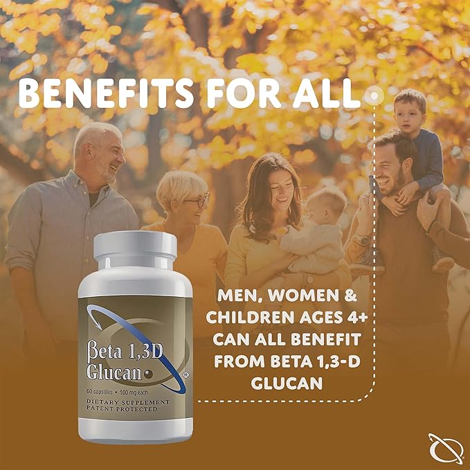 Transfer Point Yeast-Derived Beta 13D Glucan (13/16 B-Glucans) 200mg Minimum 85% Beta Glucan Content Non-GMO Vegetarian All-Natural Immune Support 60 Capsules