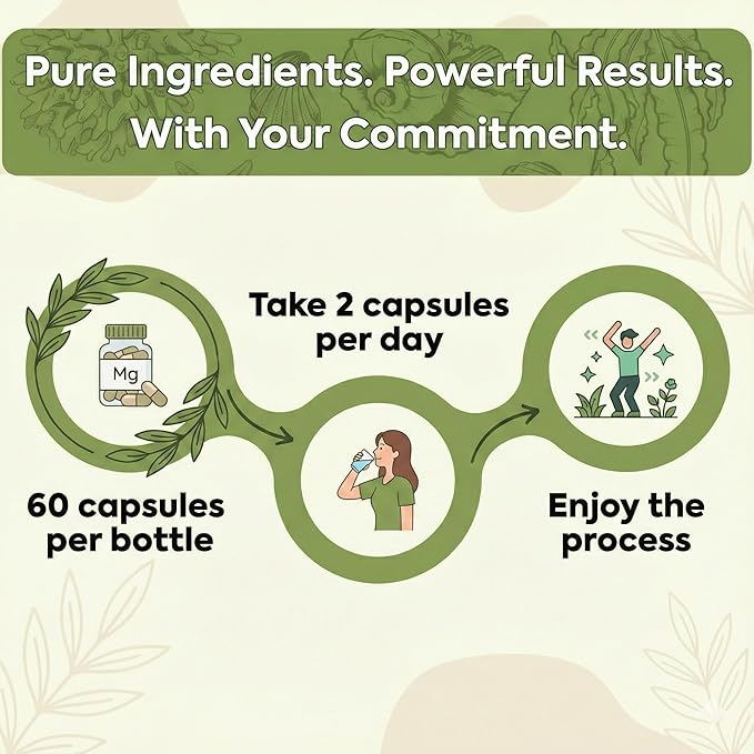 PoornaVita Complete Multivitamin for Men | Prostate &amp Immune Support | 60 Capsules