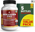 Nervogen Pro Max Nerve Health Support Supplement with B Vitamins 60 Capsules 30-Day Supply (5)
