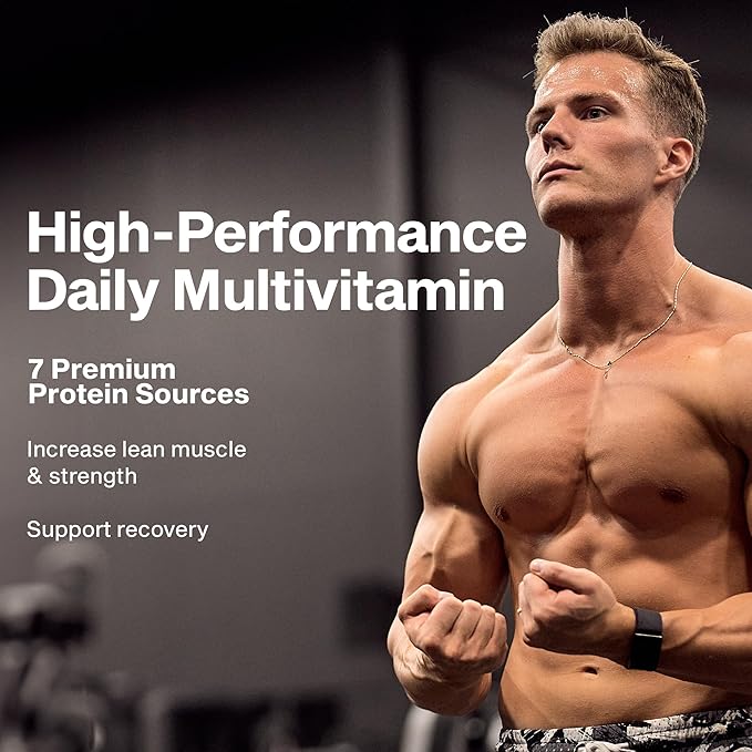 MuscleTech Platinum Multivitamins for Men &amp Women - Multi-Vitamin Supplement for Immune Support - 18 Vitamins &amp Minerals Vitamin A C D E B6 B12 - Daily Workout Supplements for Men - 180 Capsu