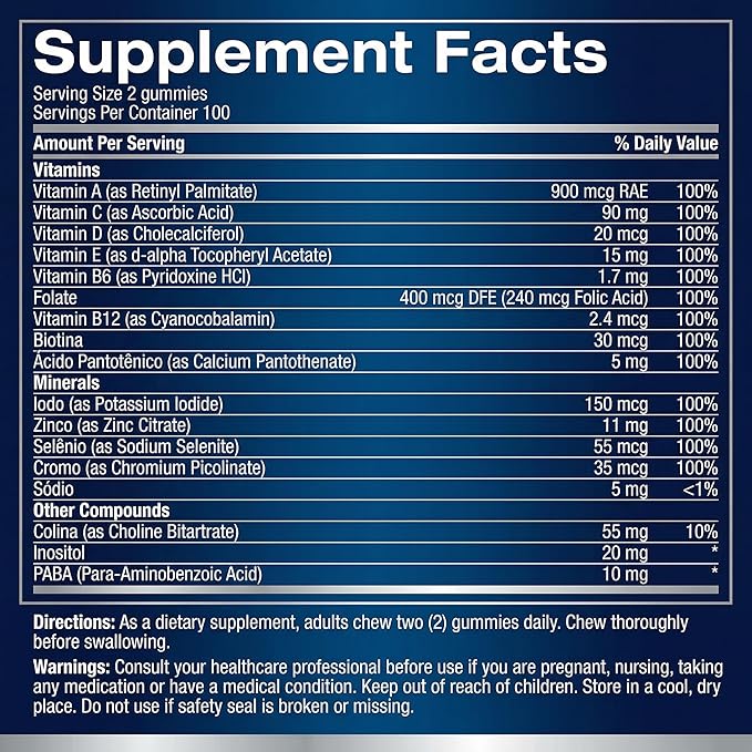 Vitamins Multivitamin Gummy Vitamin for Adults 300 Gummies – Adult Multivitamin Gummies Men Multi Vitamin Gummies Vitamin Supplements
