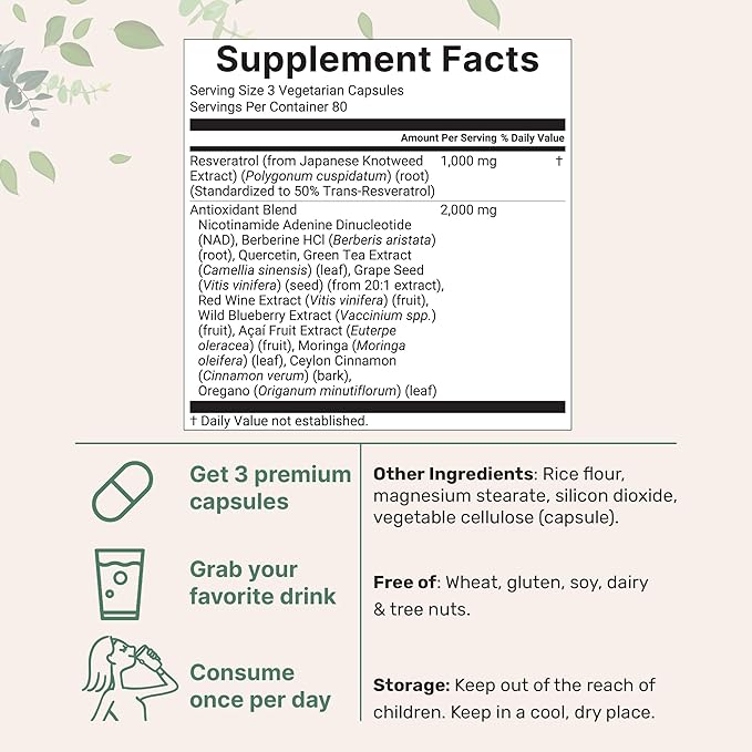 Micro Ingredients Vitamin D3 10000iu + K2 200mcg Softgels &amp Resveratrol NAD Supplements 3000mg Veggie Capsules | 2 Pack | D &amp K Sunshine Vitamins | Antioxidant Blend with Quercetin &amp Ber