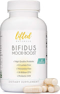 Probiotics 30 Billion CFU - Bifidus Mood Support Supplement w/prebiotics &amp probiotics for Women and Men - Mood &amp Digestion Support- Histamine Free - Natural Mood Boost - 60 Days Supply Non-GM