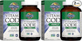 Garden of Life Multivitamin for Women MenKids Age 6 &amp up Vitamin Code Family Multi120 Vegetarian Capsules Whole Food Vitamins Food Blend &amp Probiotics Gluten Free Dietary Supplements (Pa