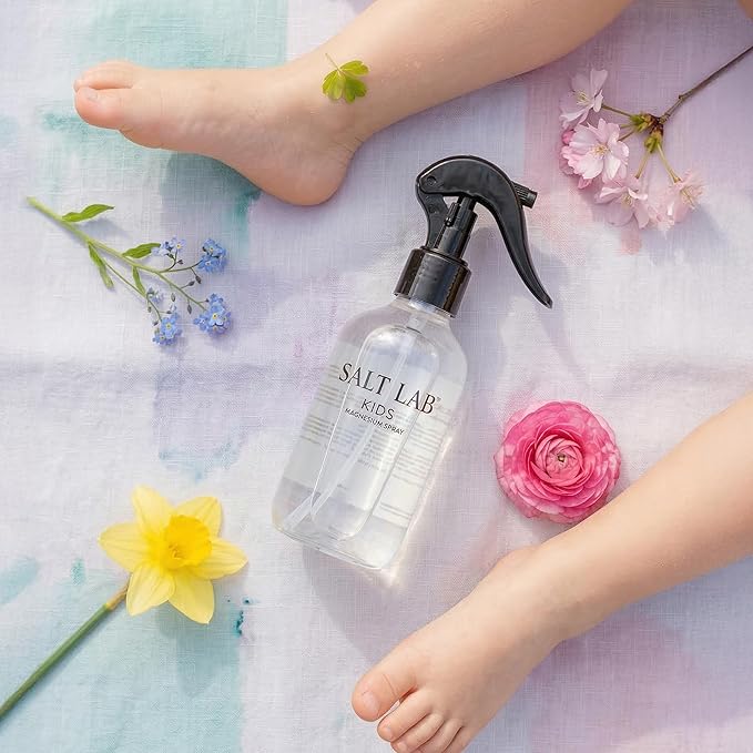 Kids Magnesium Oil Spray Gentle Magnesium Spray for Children Topical Non Sticky Formula Supports Relaxation &amp Sleep Lightweight Quick Drying Fragrance Free Made in Australia