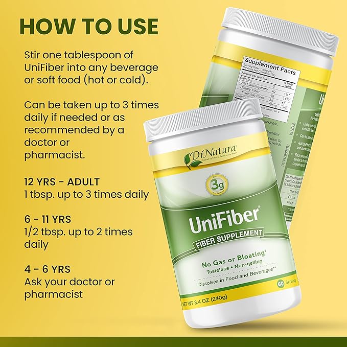 Dr. Natura® Unifiber Natural Fiber Supplement 8.4-Ounce.