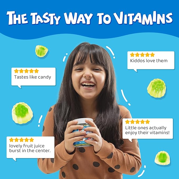 2 Pack - Calcium for Kids 400mg Sugar Free Kids Calcium Gummies w/Vitamin D3 K2 Magnesium Zinc Extra Absorption Algae Calcium for Children Bone Strength Development Chewable Kids Vitamins Vegan