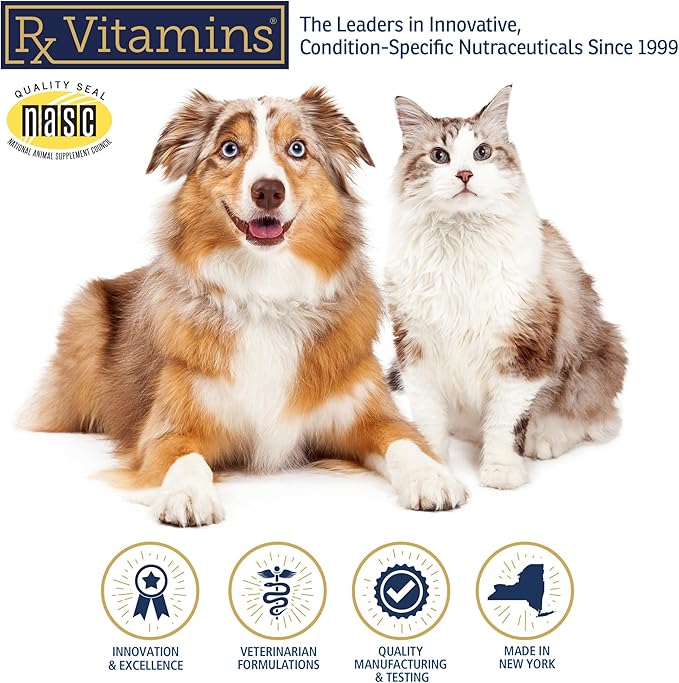 Rx Vitamins Canine Minerals - Dog Calcium Supplement Plus Magnesium &amp Potassium - Mineral Powder for Dogs - Mineral Supplement for Dogs 16 oz