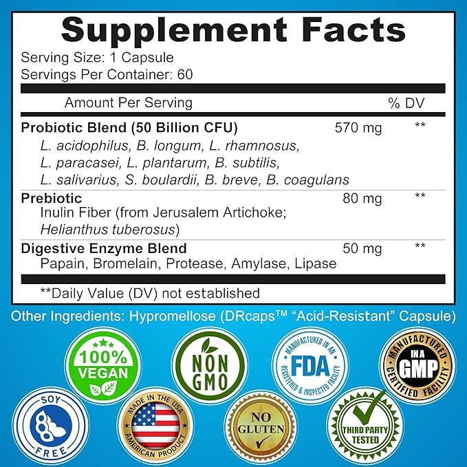 Vegan Immune &amp Gut Health Support Bundle – Women's Daily Multivitamin with Iron + 3-in-1 Probiotic with Digestive Enzymes &amp Prebiotics + Liposomal Glutathione 500mg with Organic Whole Foods Tr