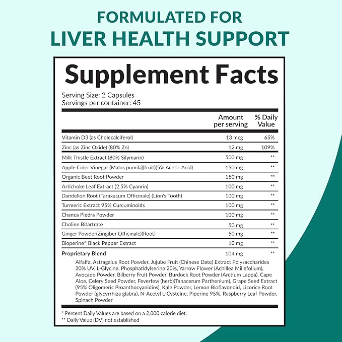 Calcium D3 K2 B12 (1pk) and Liver Support (1pk) Supplement Bundle - Potent Vitamins for Bone Heart Liver Function &amp Immune Support - Non-GMO Vegan Gluten-Free