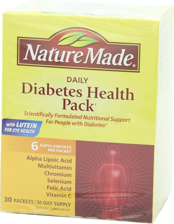 Nature Made Diabetes Health Pack 30-Count
