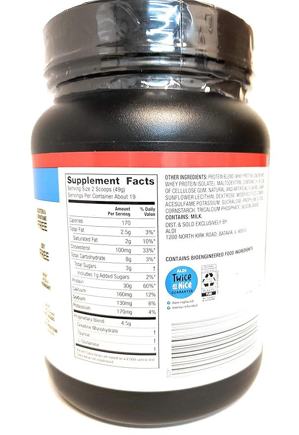 Elevation by Millville Vanilla Protein Powder 32oz pack of 1