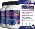 EyeFortin MAX Eye Health Supplement 60 Capsules Extra Strength with Lutein Vitamins A C E B12 Bilberry Extract 30 Day Supply (2)