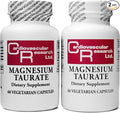 Cardiovascular Research Magnesium Taurate 125 mg New Tamper Resistant Store and Ship Box 120 Count