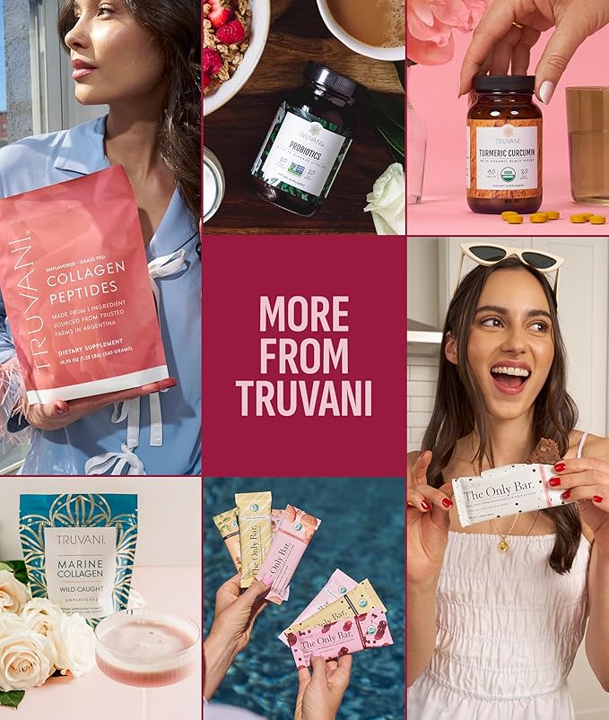 Truvani Vegan Pea Protein Powder | Chocolate Strawberry | 20g Organic Plant Based Protein | Single Serving Travel Packets | 10 Servings | Keto | Gluten &amp Dairy Free | Low Carb | No Added Sugar