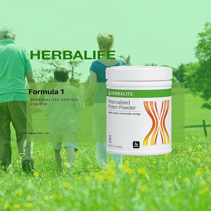 Herbalife Formula 1 Healthy Nutritional Shake Mix (Strawberry Cheesecake 750g) and Active Fiber Complex 210g Combo with Herbal Aloe Concentrate Pint 473ml-PERSONALIZED Protein Powder 360g