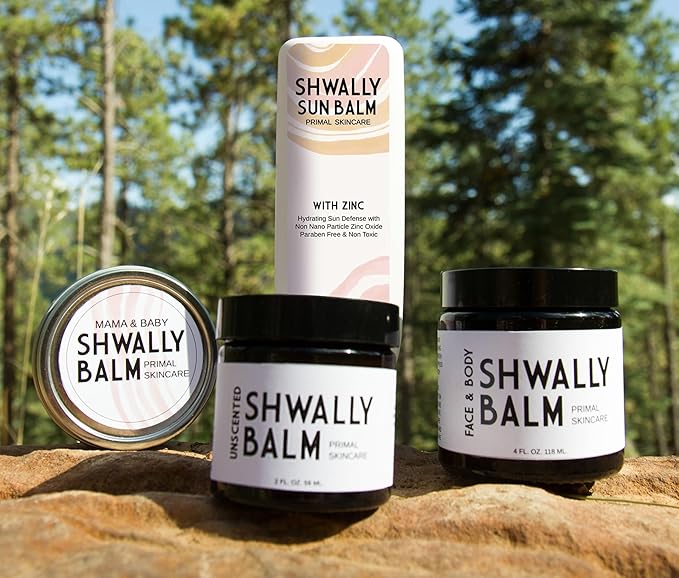 Shwally Paleo Magnesium Oil Cream - A True Seed-Oil Free &amp Primal Mag Balm - 100% Grass Fed Tallow Avocado Extra Virgin Olive Oil + Methylene Blue Option (With Methylene Blue Added)