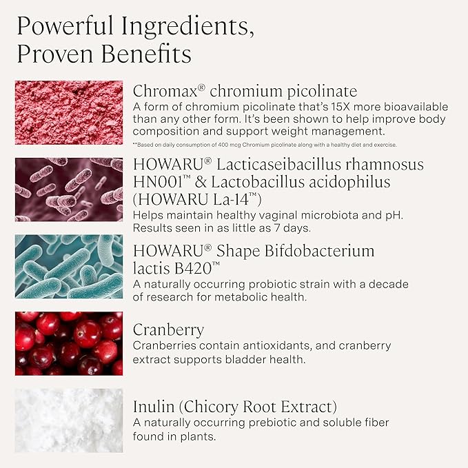 Stonehenge Health Biotics for Women Probiotic 70 Billion CFU 24 Strains + Prebiotic Fiber Weight Management Focus &amp Mood Digestive Vaginal &amp Immune Support Non-GMO 30 Delayed-Release Ve