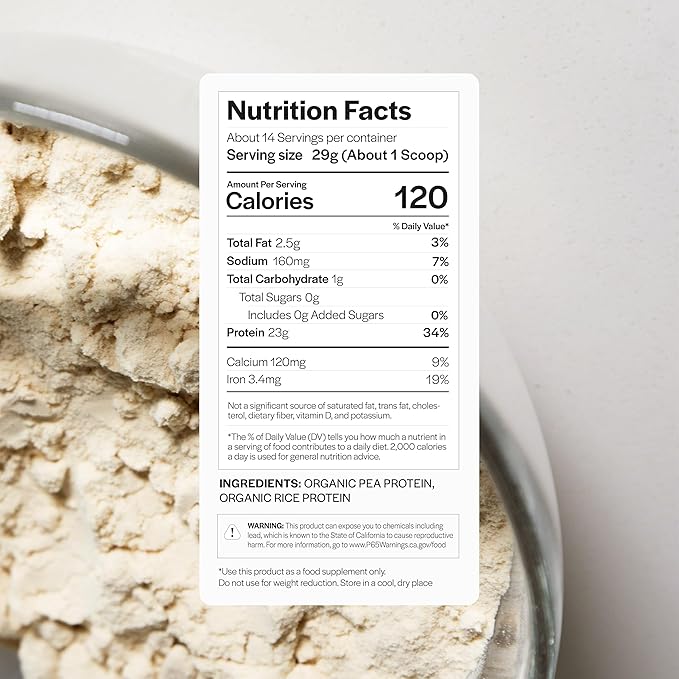 Gainful Everyday Plant Protein Powder 23g Plant Protein per Serving Unflavored Supports Strength Recovery and Balanced Nutrition Vegan Gut Friendly No Artificial Ingredients 14 Servings