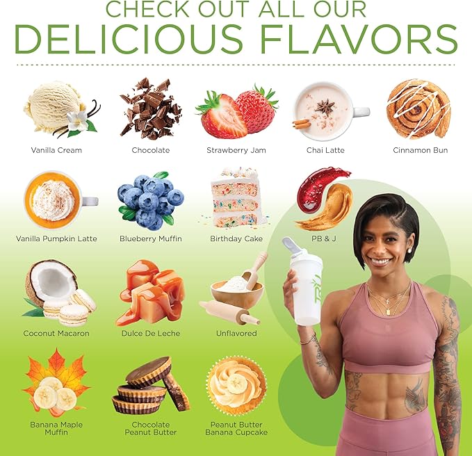 TRU Supplements Plant Based Protein Powder Natural Chocolate Cream 25 Servings with ACV Apple Cider Vinegar Organic 45 Servings Complete Health and Fitness Support Pack