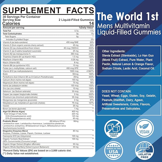 Bundle - Kids Calcium + Mens Multivitamins