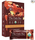 Truvani Plant Based Snack Bars | Chocolate Peanut Butter 12 Pack | 7g Protein | USDA Organic and Vegan | The Only Bar | Dairy Soy and Gluten Free | Individually Wrapped