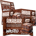 Anabar Protein Bar Triple Chocolate Wasted The Protein-Packed Candy Bar No Sugar Alcohols High Protein Amazingly Delicious 20 Grams of Protein (12 Bars Triple Chocolate Wasted)