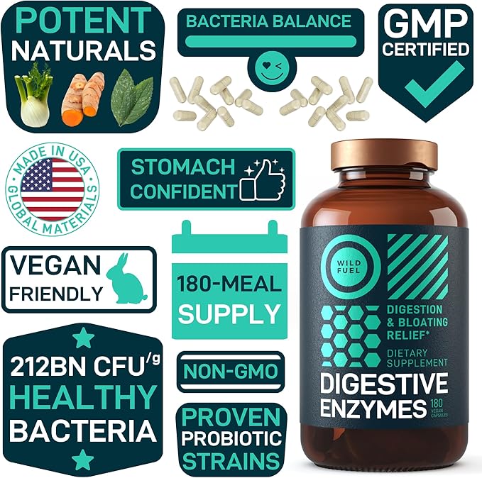 WILD FUEL Probiotic and Prebiotic Dental and Digestive Health Bundle