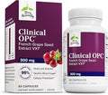 Terry Naturally Clinical OPC - Cardiovascular Health &amp Focus Support Supplement - Dietary Supplement with Grape Seed Extract &amp Sunflower Lecithin - Immune Support Supplement - 300 mg 60 Softg