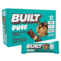 BUILT Bar Puff Protein Bars - Cookie Dough - 15g Protein Snack Bars with Collagen - Calorie Conscious No Gluten Free - 12 Count
