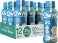 OWYN Only What You Need Smooth Vanilla Flavored Protein Shake 20g Protein 4g Sugar 3g Fiber Dairy Free Plant Based Protein Drink 12 Count