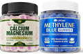 Plant Based Calcium Gummies 600mg + Methylene Blue Gummies for Humans