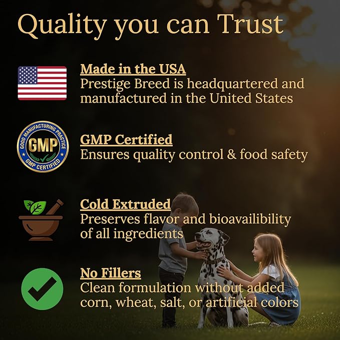 Dalmatian Multivitamins 90 Count Made in The USA with Real Bacon