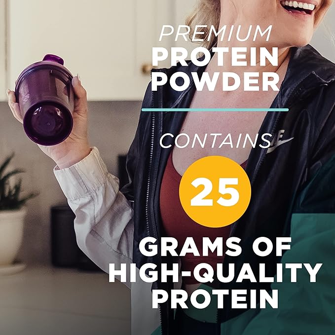 AdvoCare BodyLean25 - Protein Powder with Whey Protein Isolate - Supports Muscle Building &amp A Lean Body - Offers Energy Support* - Vanilla 4.5 oz