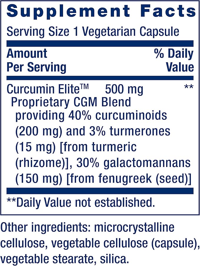 Life Extension Curcumin Elite Turmeric Extract &amp N-Acetyl-L-Cysteine (NAC) Immune Respiratory Liver Health NAC 600 mg Potent antioxidant Support Free-radicals Easy to Absorb 60 Capsules