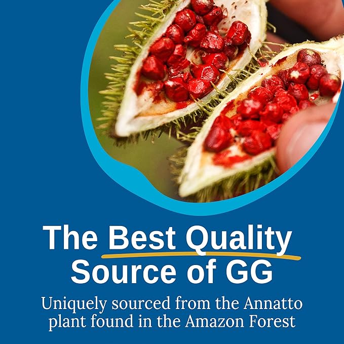 Xtendlife GG Pure for Statin Users CoQ10 Support Bone Muscle and Heart Health - 150mg Geranylgeraniol from Annatto Seeds - 30 Day Supply